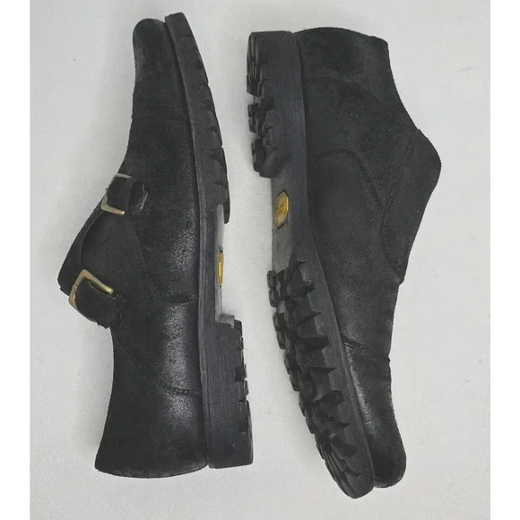 Men's Billy Reid Double Monk Strap Suede Dress Shoes SZ 8.5 Made in Italy - Picture 6 of 11